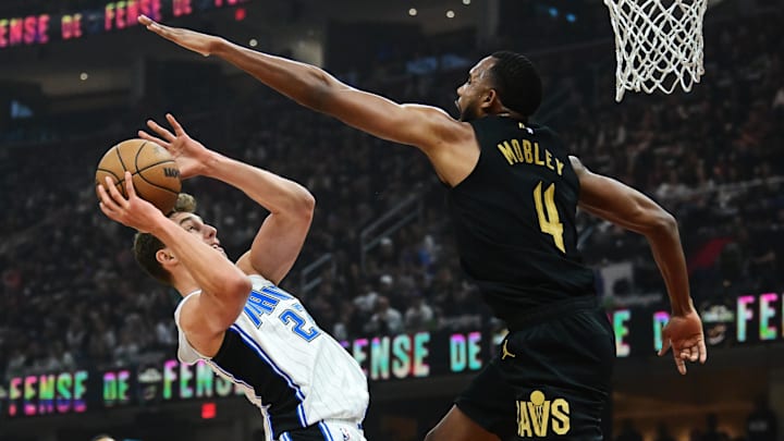 The Orlando Magic return to Cleveland for the first time since their playoff series loss. They do so now without Paolo Banchero after his injury this week.