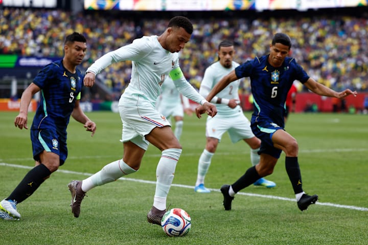 Casemiro, Kylian Mbappé 卡塞米罗,基利安·姆巴佩