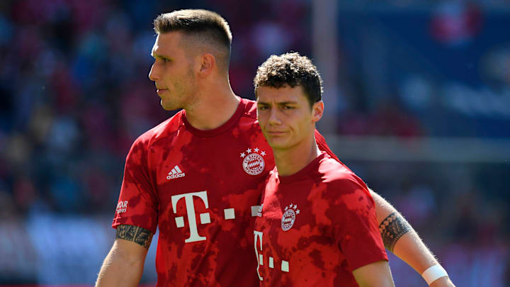 Süle und Pavard sind unzufrieden Süle und Pavard sind unzufrieden