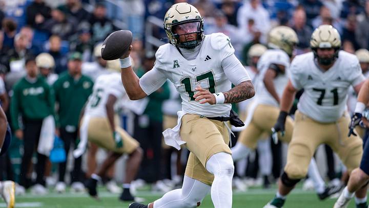 Auburn transfer quarterback Byrum Brown comes to the Plains looking to write off some narratives being said in 2026. Auburn transfer quarterback Byrum Brown comes to the Plains looking to write off some narratives being said in 2026.