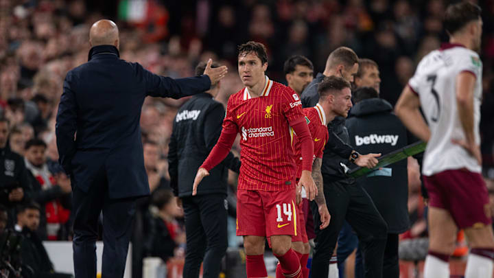 Liverpool v West Ham United - Carabao Cup Third Round