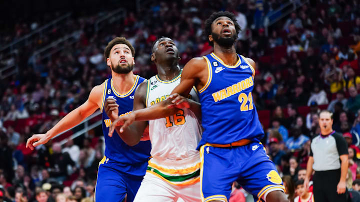 Klay Thompson and Andrew Wiggins, Golden State Warriors