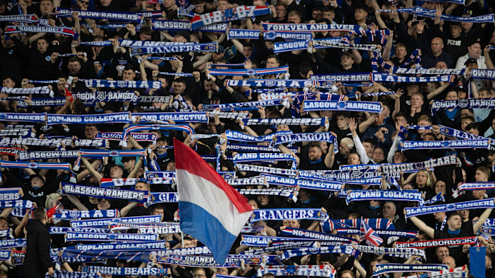 Rangers FC Supporters at Ibrox Stadium