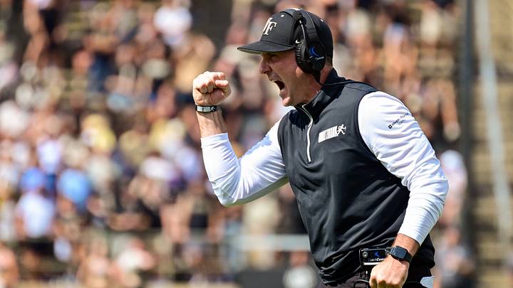 Wake Forest coach Jake Dickert would be a great long-term fit at Baylor.