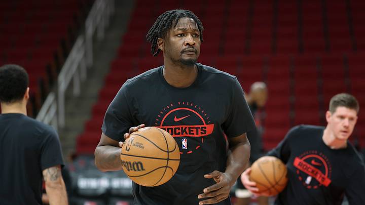 Jan 31, 2026; Houston, Texas, USA; Houston Rockets forward Dorian Finney-Smith (2) warms up before the game against the Dallas Mavericks at Toyota Center. Mandatory Credit: Troy Taormina-Imagn Images Jan 31, 2026; Houston, Texas, USA; Houston Rockets forward Dorian Finney-Smith (2) warms up before the game against the Dallas Mavericks at Toyota Center. Mandatory Credit: Troy Taormina-Imagn Images