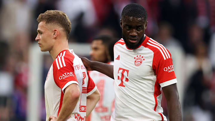 Bayern Munich provide positive updates on the injuries of Joshua Kimmich and Dayot Upamecano.