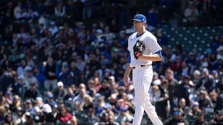 Miami Marlins v Chicago Cubs Miami Marlins v Chicago Cubs