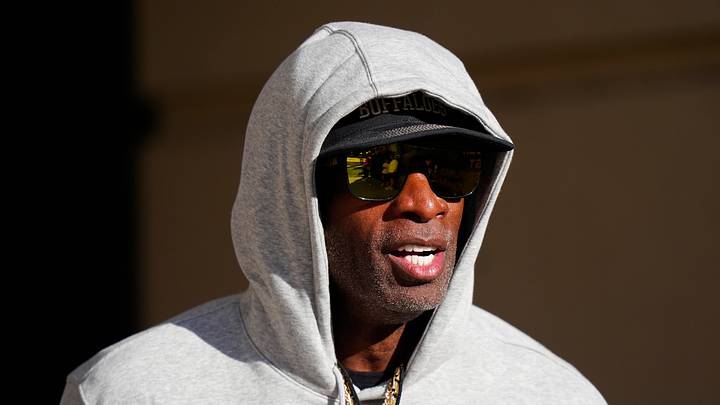 Oct 3, 2026; Boulder, Colorado, USA; Colorado Buffaloes head coach Deion Sanders before the game against the Texas Tech Red Raiders at Folsom Field. Oct 3, 2026; Boulder, Colorado, USA; Colorado Buffaloes head coach Deion Sanders before the game against the Texas Tech Red Raiders at Folsom Field.