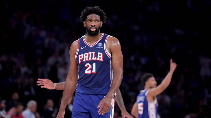 Philadelphia 76ers center Joel Embiid.