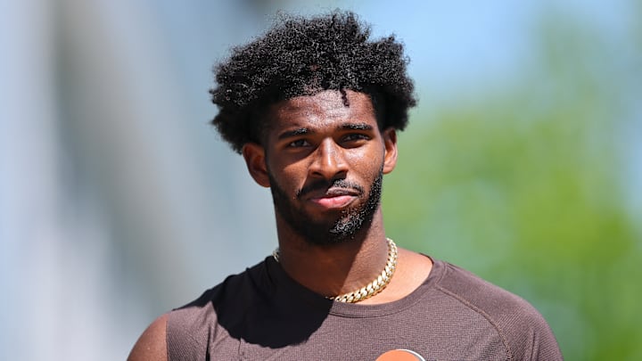 Shedeur Sanders at Browns minicamp