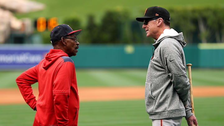 San Francisco Giants v Los Angeles Angels