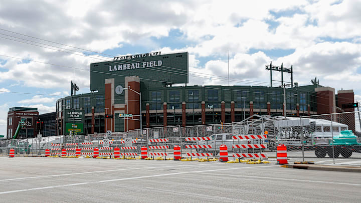 Lambeau Field, the site of the 2025 NFL Draft. Lambeau Field, the site of the 2025 NFL Draft.