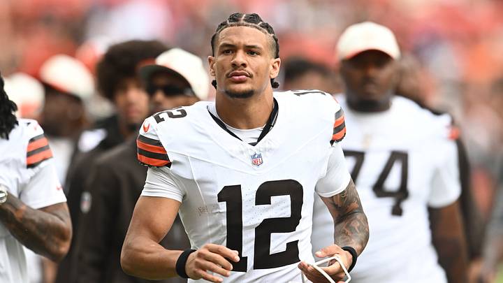 Browns wide receiver Denzel Boston (12) is one of 23 Huskies who earned NFL roster spots on cutdown day. Browns wide receiver Denzel Boston (12) is one of 23 Huskies who earned NFL roster spots on cutdown day.