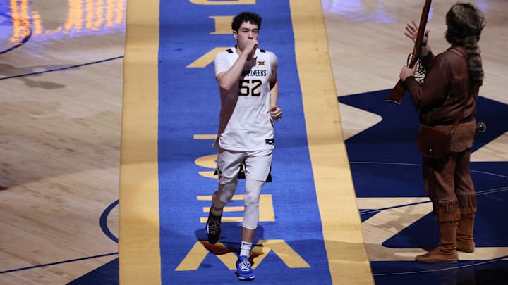 West Virginia University guard Treysen Eaglestaff