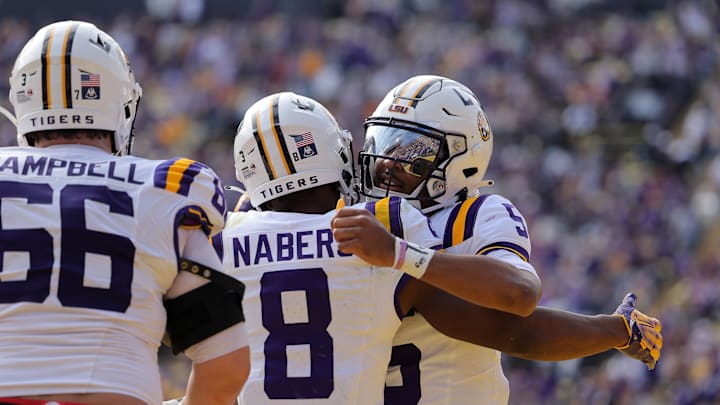 LSU teammates Jayden Daniels and Malik Nabers project to be among the first five players off the board.