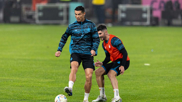 Cristiano ya entrena con sus compañeros del Al-Nassr, luego de la cálida bienvenida que le dio el club