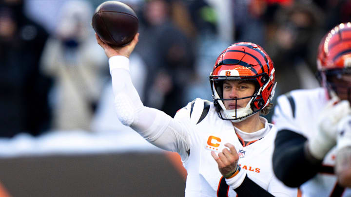 Joe Burrow and the Bengals are road favorites in Miami after the Dolphins' quarterback change.