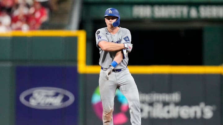 Will Smith's sizzling slash line has made for extra bases in both games of this series against the Reds.