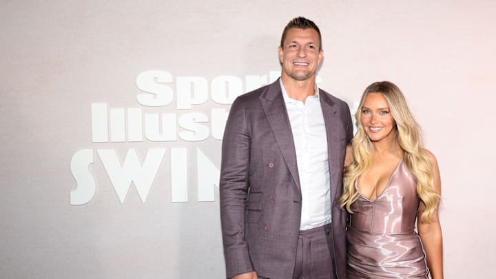 Rob Gronkowski and Camille Kostek