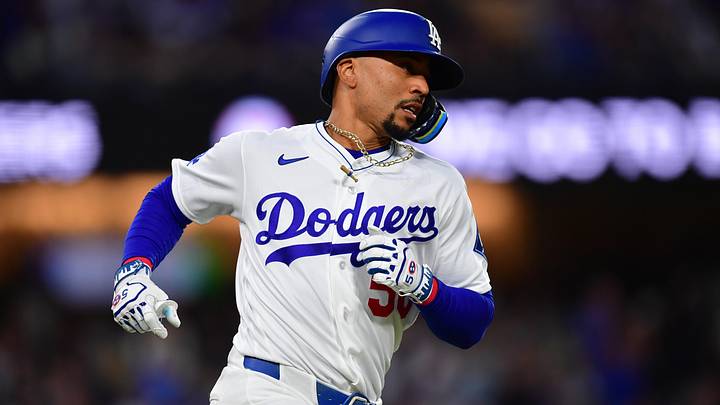 May 26, 2026; Los Angeles, California, USA; Los Angeles Dodgers shortstop Mookie Betts (50) runs after hitting a single during the third inning Colorado Rockies at Dodger Stadium. Mandatory Credit: Gary A. Vasquez-Imagn Images May 26, 2026; Los Angeles, California, USA; Los Angeles Dodgers shortstop Mookie Betts (50) runs after hitting a single during the third inning Colorado Rockies at Dodger Stadium. Mandatory Credit: Gary A. Vasquez-Imagn Images