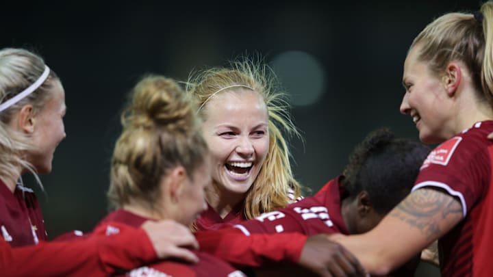 In Zukunft kann sich Annalena Rieke auch mit dem FC Bayern messen In Zukunft kann sich Annalena Rieke auch mit dem FC Bayern messen