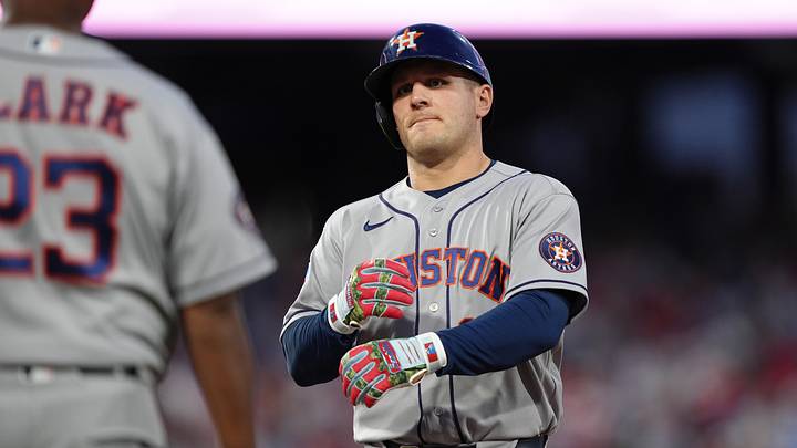 Houston Astros outfielder Daulton Varsho (18) Credit: Kyle Ross-Imagn Images Houston Astros outfielder Daulton Varsho (18) Credit: Kyle Ross-Imagn Images