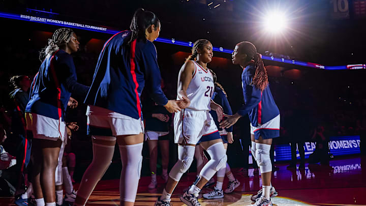 UConn, led by Sarah Strong, is once again a favorite to take home the women’s NCAA tournament.