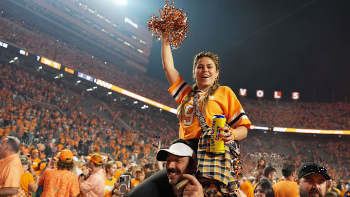 Tennessee fans appear to be taking over Ohio State's stadium.