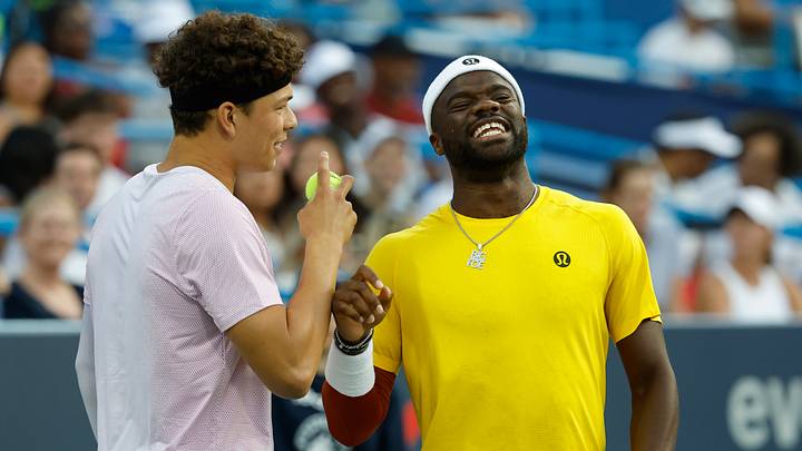 Ben Shelton and Frances Tiafoe face off in the U.S. Open semifinals. Ben Shelton and Frances Tiafoe face off in the U.S. Open semifinals.