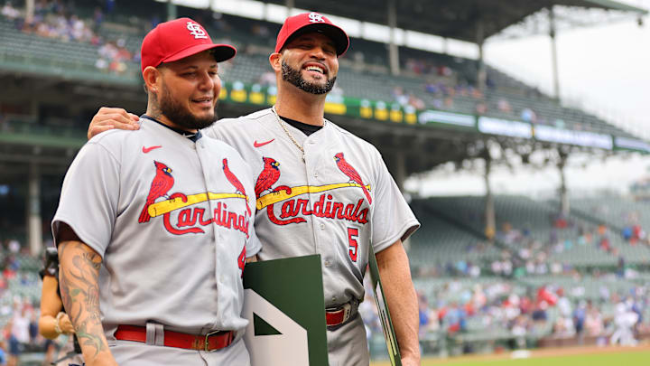 Yadier Molina y Albert Pujols son los jugadores con más presencias en playoffs de Cardenales