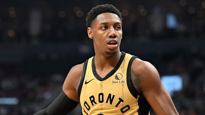 Toronto Raptors guard RJ Barrett.