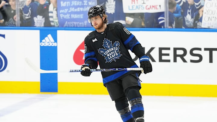 Dec 27, 2023; Toronto, Ontario, CAN; Toronto Maple Leafs right wing William Nylander (88) skates