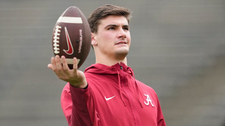 Ty Simpson, College Football Playoff Quarterfinal - Rose Bowl Presented by Prudential: Alabama v Indiana