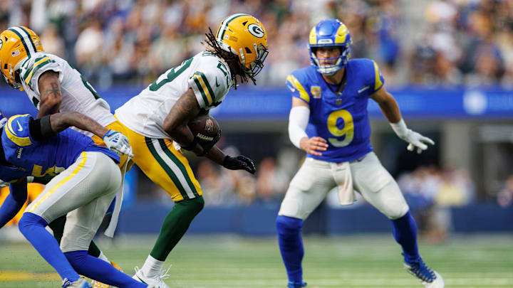 Green Bay Packers v Los Angeles Rams