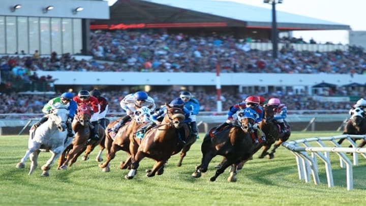 Racing at Canterbury Park