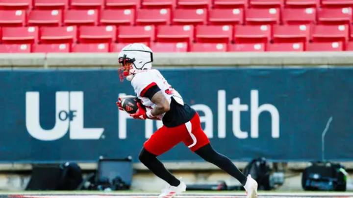 A Louisville kick return in camp