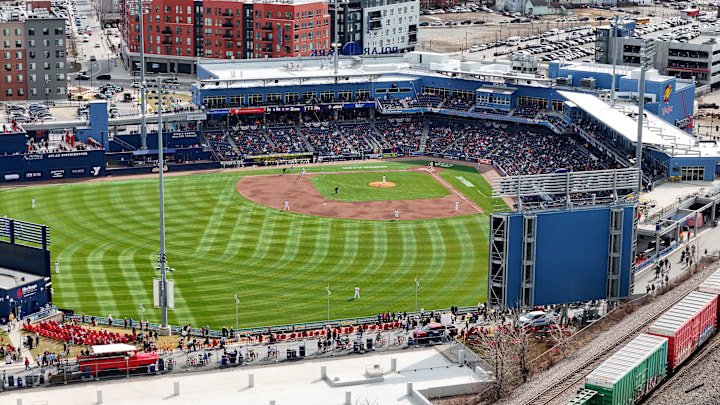 The Worcester Red Sox open another season of baseball March 28 at Polar Park. The Worcester Red Sox open another season of baseball March 28 at Polar Park.