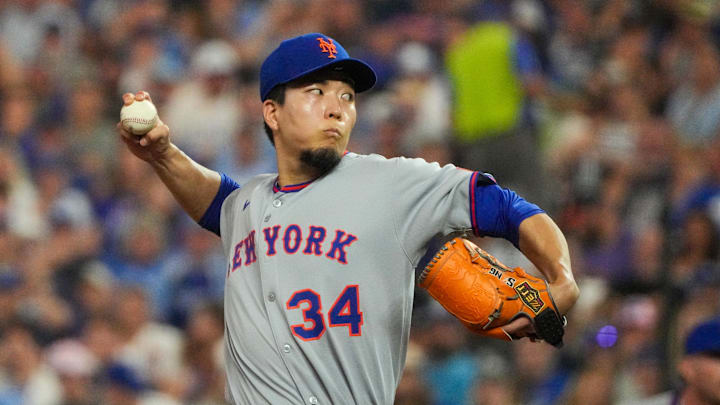 New York Mets starting pitcher Kodai Senga