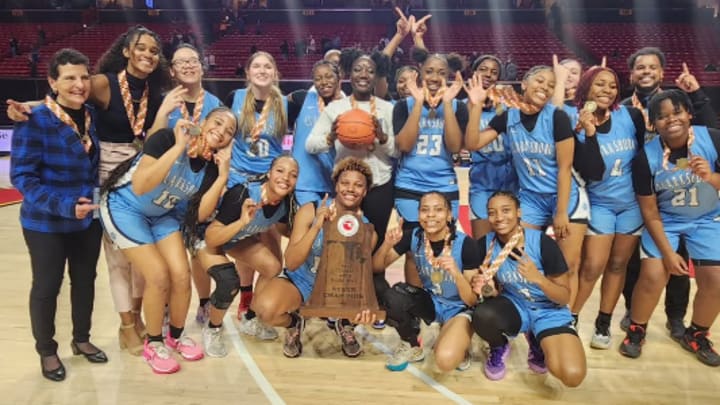 The Clarksburg girls basketball team hopes to celebrate a second consecutive MPSSAA Class 4A girls basketball state championship. The 2025 state tournament is set to get underway.