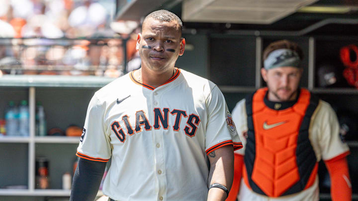 San Francisco Giants infielder Rafael Devers.