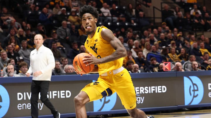 West Virginia University guard Sincere Harris.