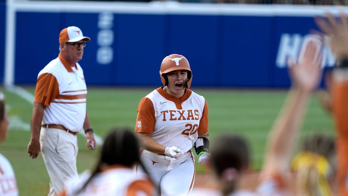 Katie Stewart's Historic Swing Propels Texas to Game 1 WCWS Championship Series Win Over Texas Tech