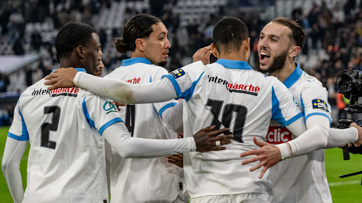 L'OM a disposé face de Rennes. L'OM a disposé face de Rennes.