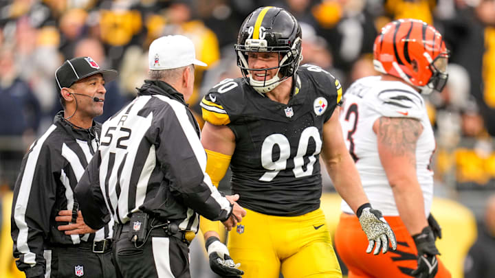 Pittsburgh Steelers linebacker T.J. Watt Pittsburgh Steelers linebacker T.J. Watt