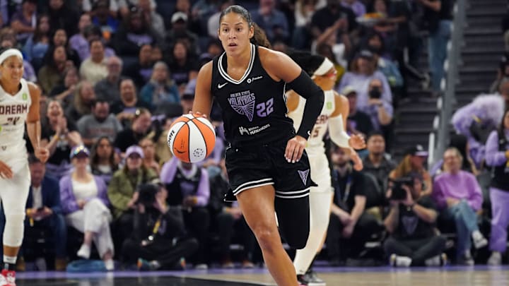 Veronica Burton has value on her points-assists combo against the Mercury on Friday.