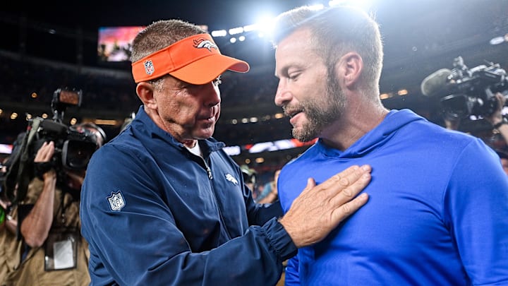Los Angeles Rams v Denver Broncos Sean Payton, Sean McVay