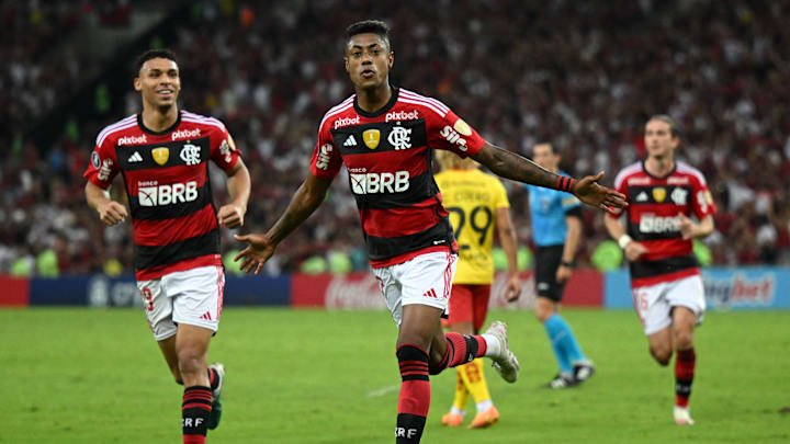 Bruno Henrique marcou um dos gols da goleada rubro-negra
