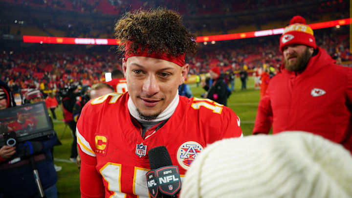 Kansas City Chiefs quarterback Patrick Mahomes.