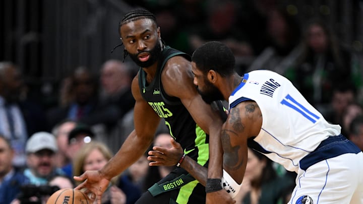 Boston Celtics, Dallas Mavericks, Jaylen Brown, Klay Thompson, Jayson Tatum, Derrick White