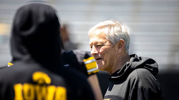 Iowa coach Kirk Ferentz